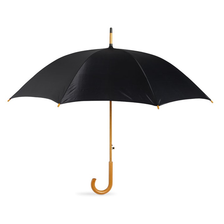 Parapluie avec poignée en bois