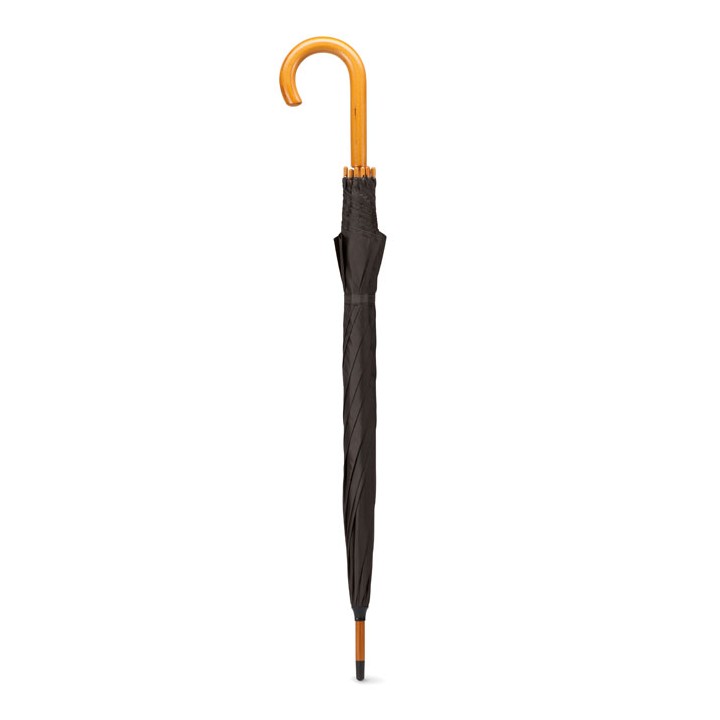 Parapluie avec poignée en bois