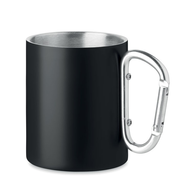 Tasse en métal double paroi