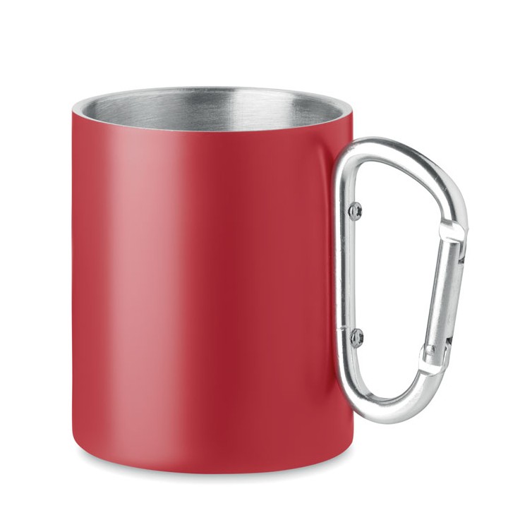 Tasse en métal double paroi