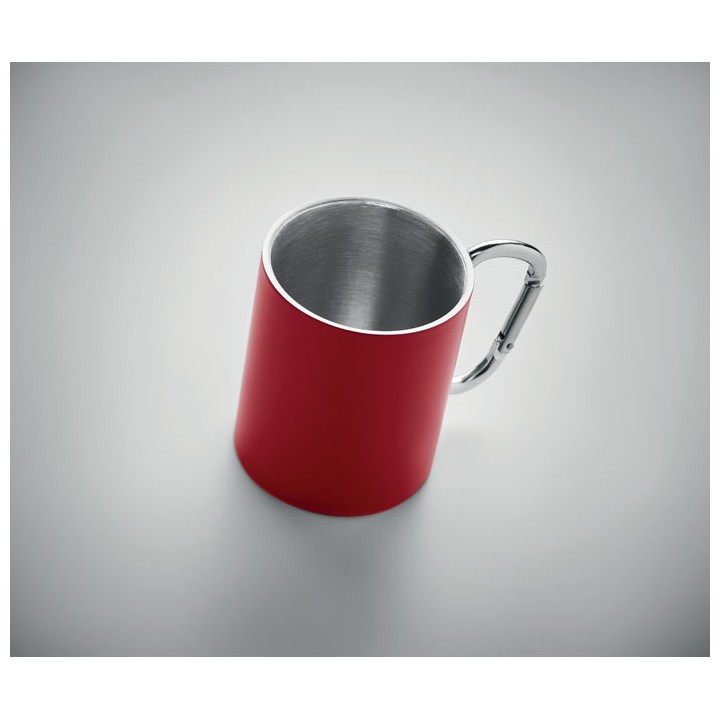Tasse en métal double paroi