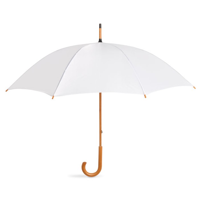 Parapluie avec poignée en bois