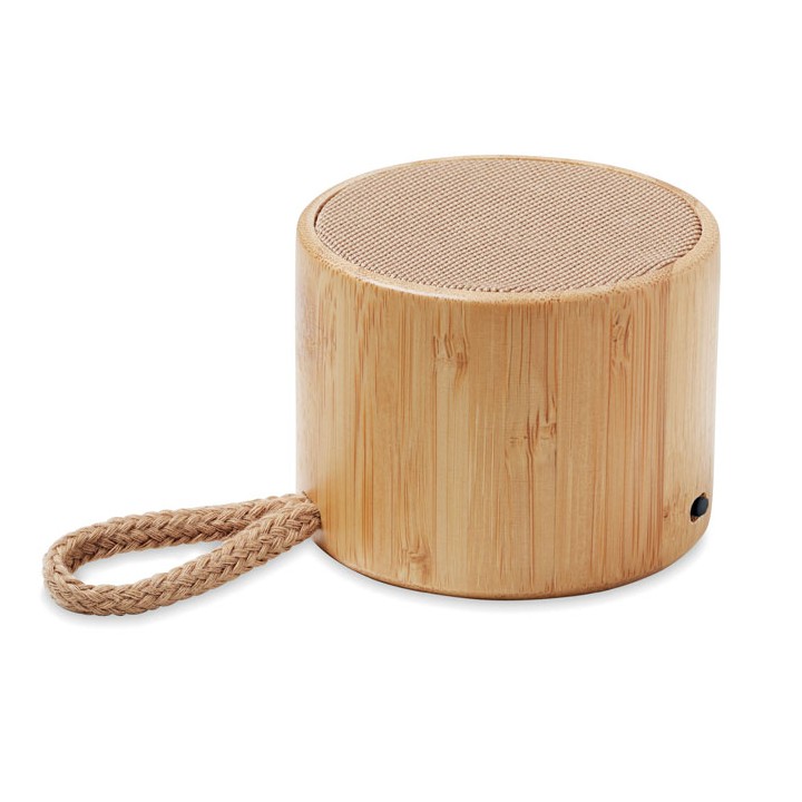 Haut-parleur sans fil bambou