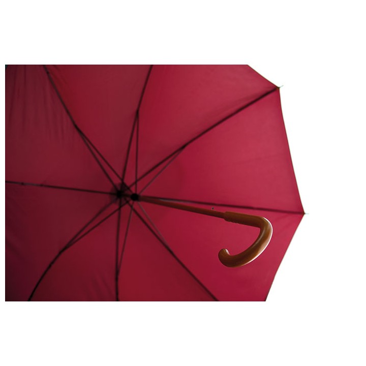 Parapluie avec poignée en bois